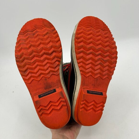 SOREL Women's Green Yoot Pac Lined Waterproof Nylon Surplus Winter Boots Size 6 - Picture 10 of 10